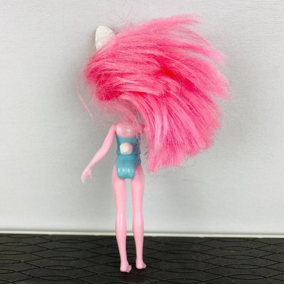 Enchantimals Pink Girl Doll Blue Outfit Bunny Head Blue Eyes 7 Inch Pretend Play - Picture 3 of 4